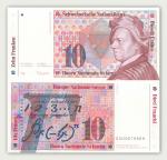 Леонард Эйлер. Швейцария. 10 франков (1984)